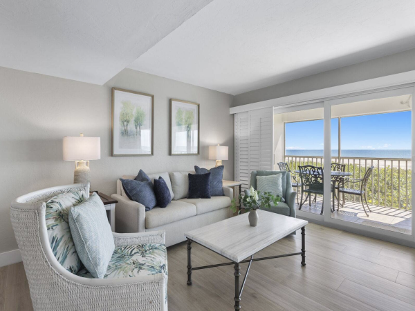 Sanibel Beachfront Vacation Condo with Three Bedrooms